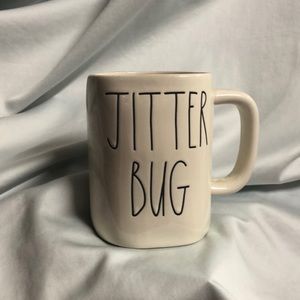 New Rae Dunn By Magenta JITTER BUG Ceramic LL Coffee Tea Mug